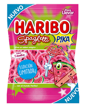 #PC# SPAGUETTI SANDIA PICA HARIBO 100GR 1U (18) #PC# SPAGUETTI SANDIA PICA HARIBO 100GR 1U (18)