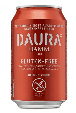 CERVEZA DAURA SIN GLUTEN LATA 33CL 5.4º 6U (4) CERVEZA DAURA SIN GLUTEN LATA 33CL 5.4º 6U (4)