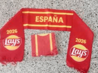 BUFANDA MUNDIAL 2026 LAY'S 1U